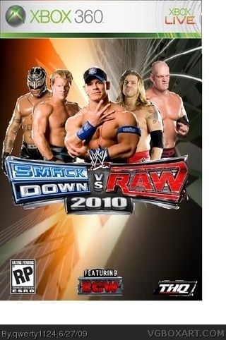 WWE Smackdown vs Raw 2010 box cover