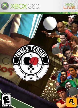 Rockstar Games Presents Table Tennis box cover