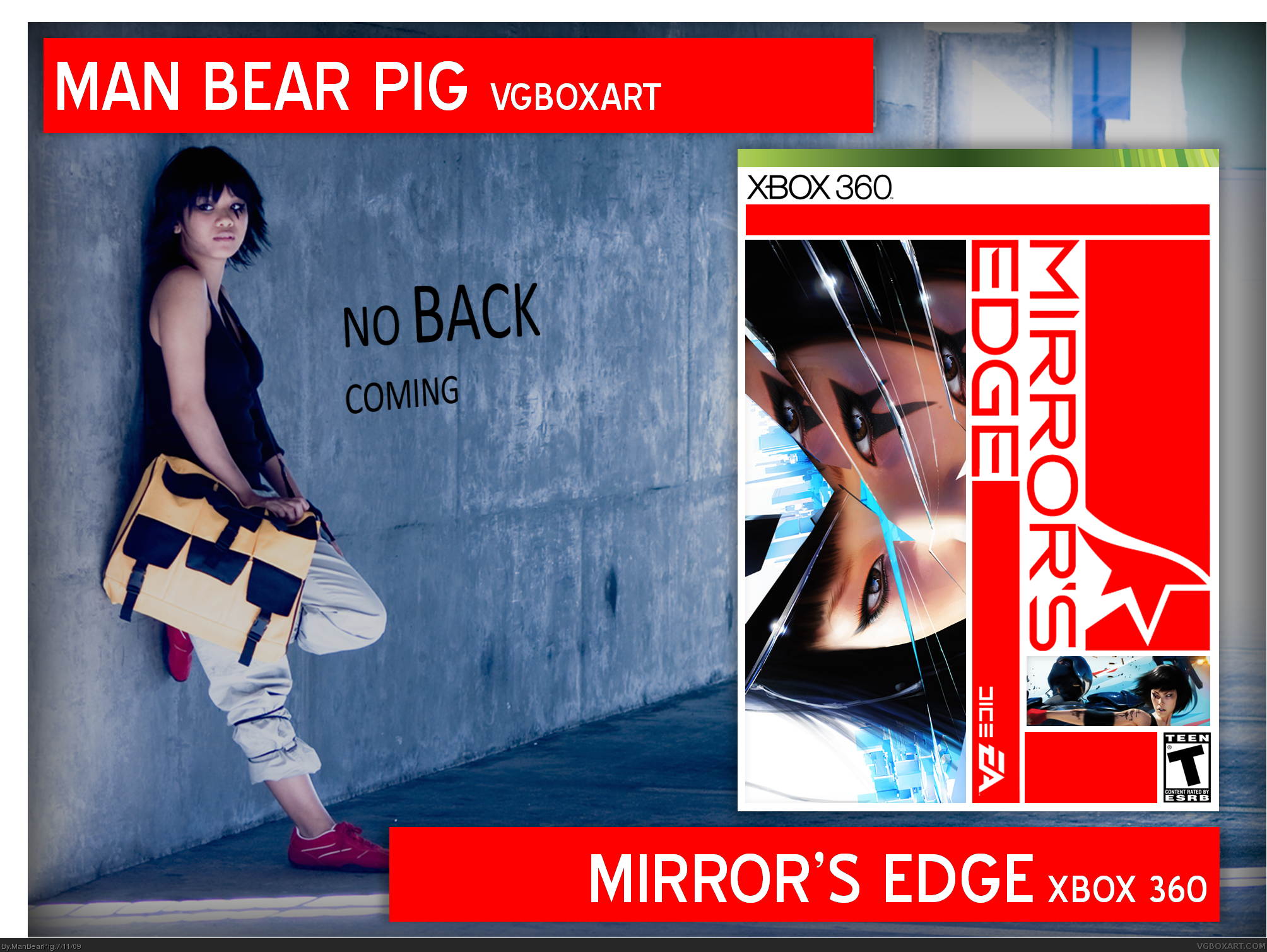 На каком движке сделана mirrors edge