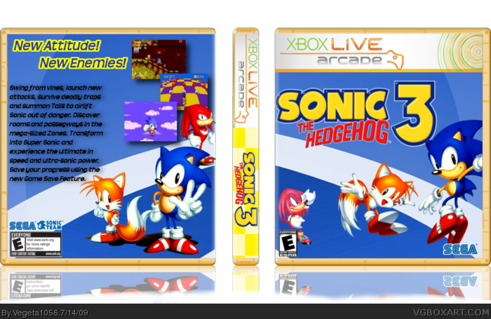 Capa para Celular Games Sonic 3