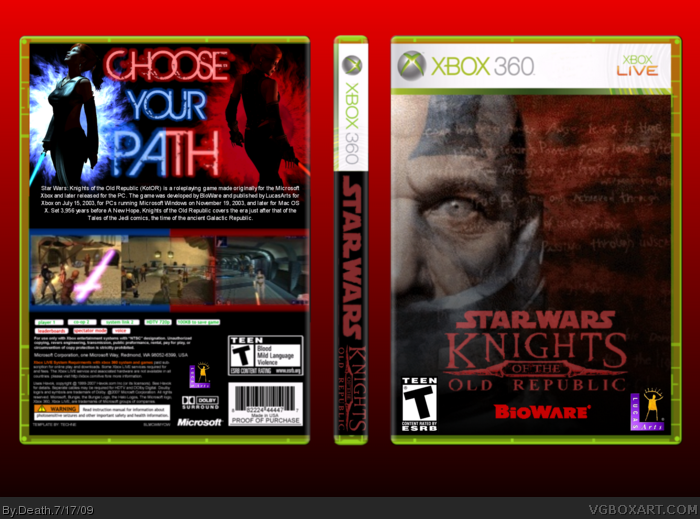 Download Star Wars Knights Of The Old Republic Xbox 360 Pictures