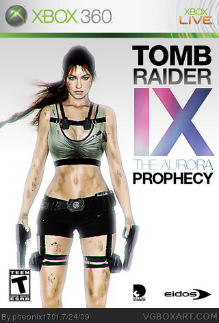 Tomb Raider IX : The Aurora Prophecy box cover