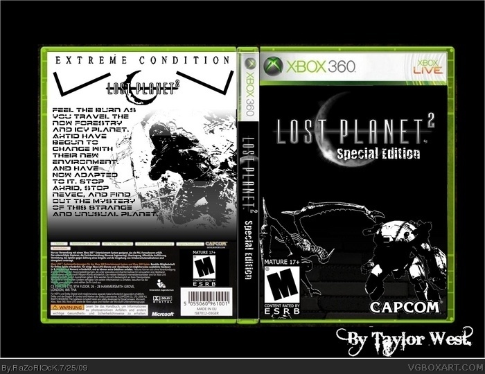 Lost Planet 2 box art cover
