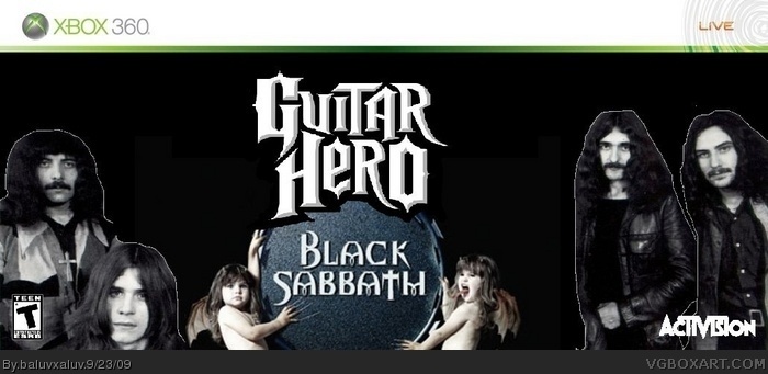 Guitar Hero: Black Sabbath box art cover