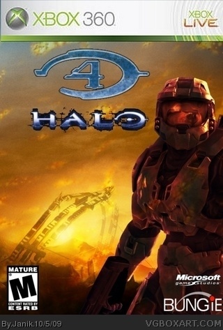 Halo 4 Xbox 360 Box Art Cover by Janik