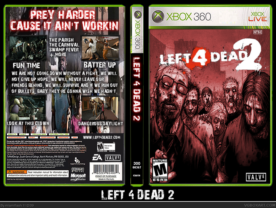 how much space does left 4 dead 2 take up