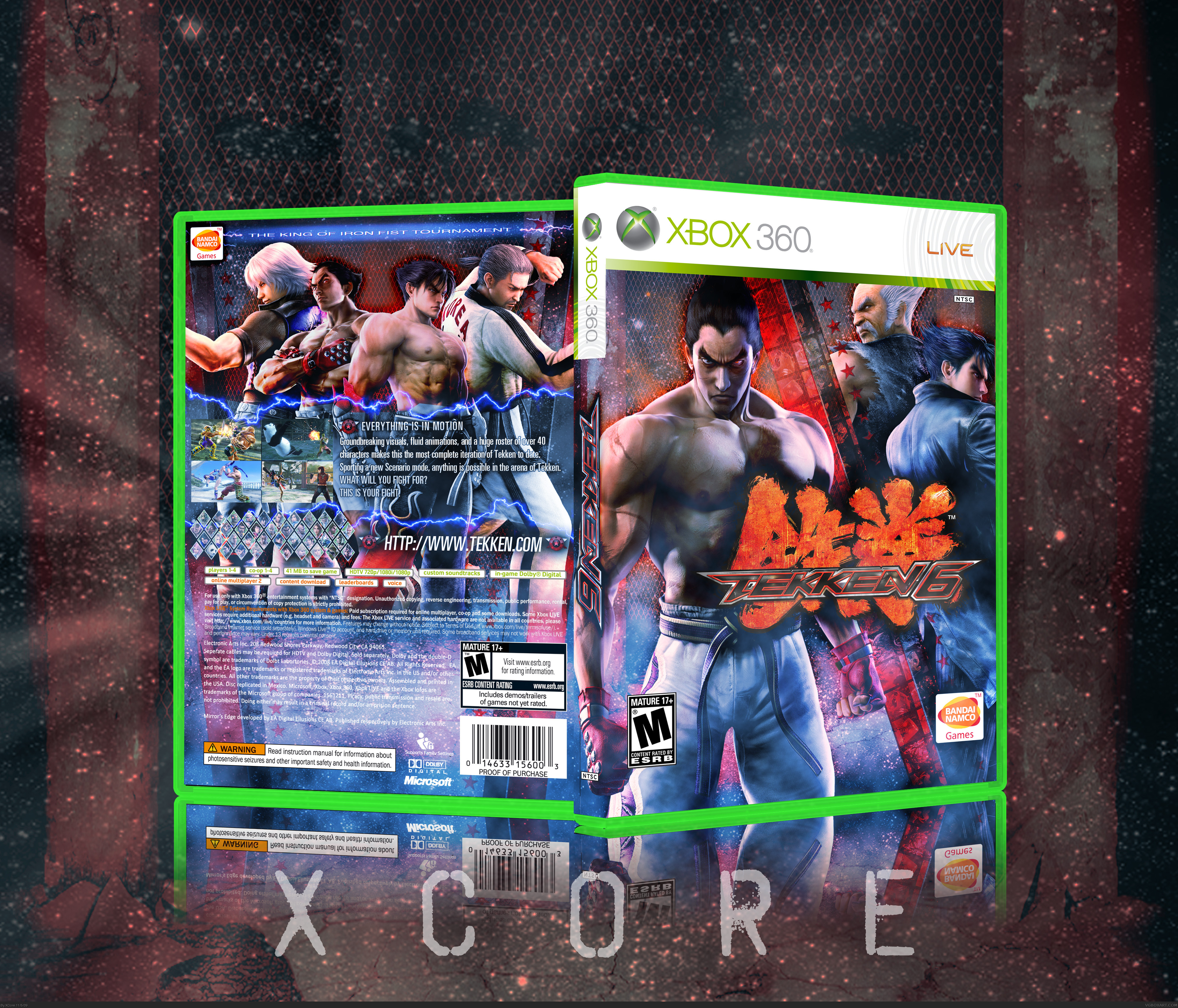 Xbox 6 игра. Tekken 6 (Xbox 360). Tekken 6 Xbox 360 обложка. Теккен 7 на хбокс 360. Теккен 8 на Икс бокс 360.