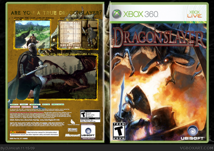 Dragonslayer box art cover