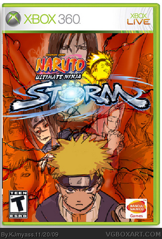 Naruto Ultimate NInja Storm box cover