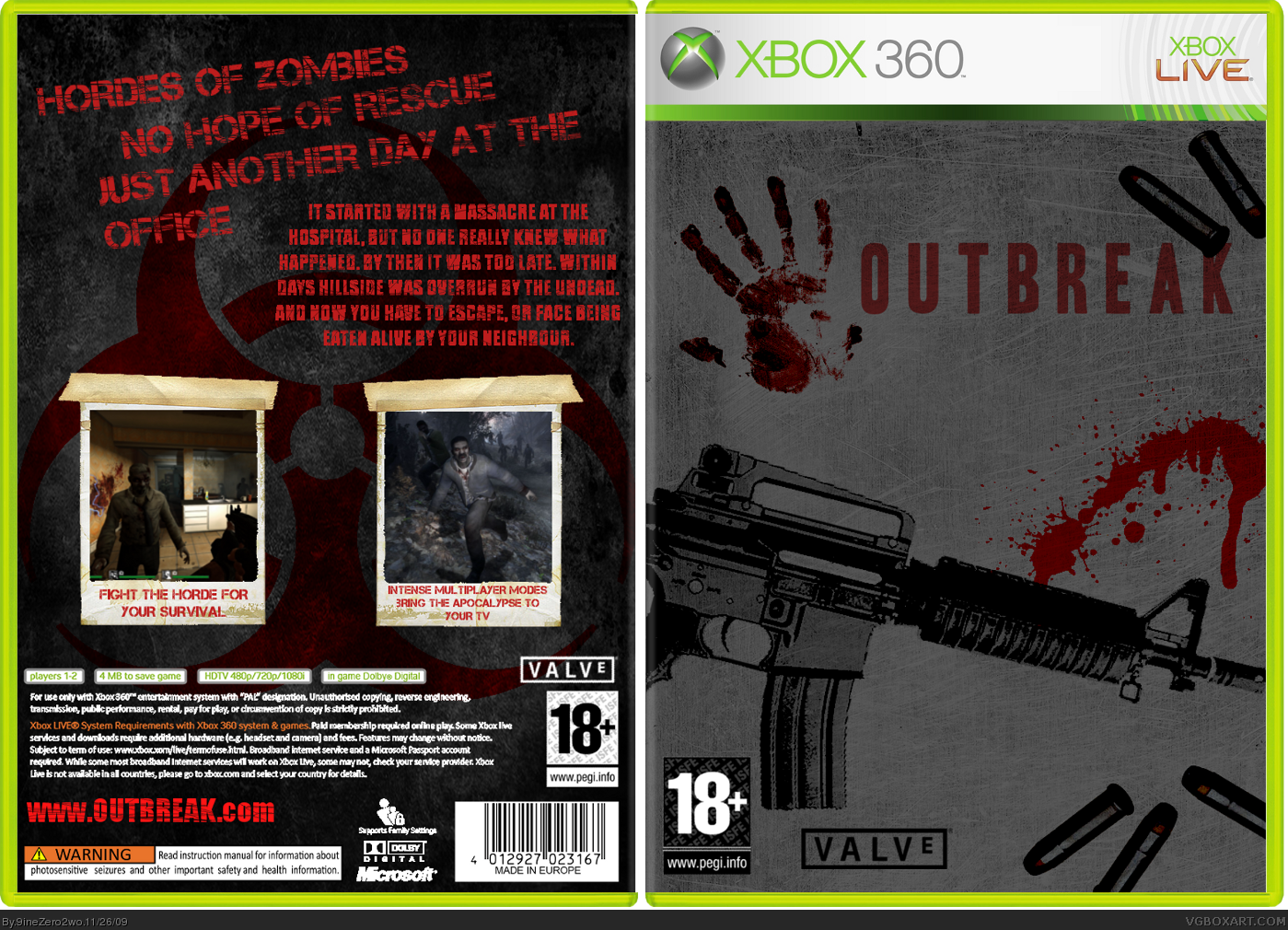 Outbreak box cover