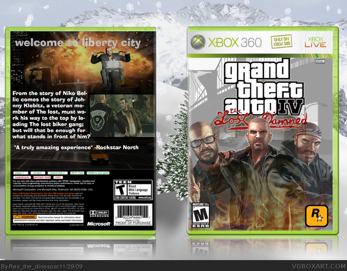gta the lost and damned xbox 360 cheats