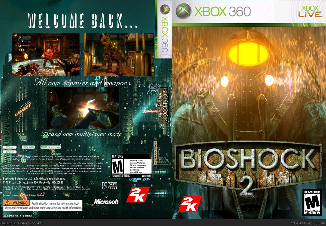 Bioshock 2 коды от дверей