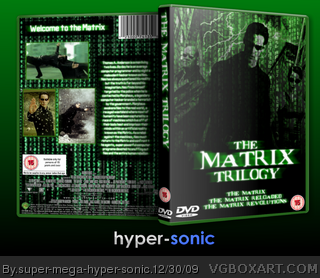 The Matrix Trilogy box art cover