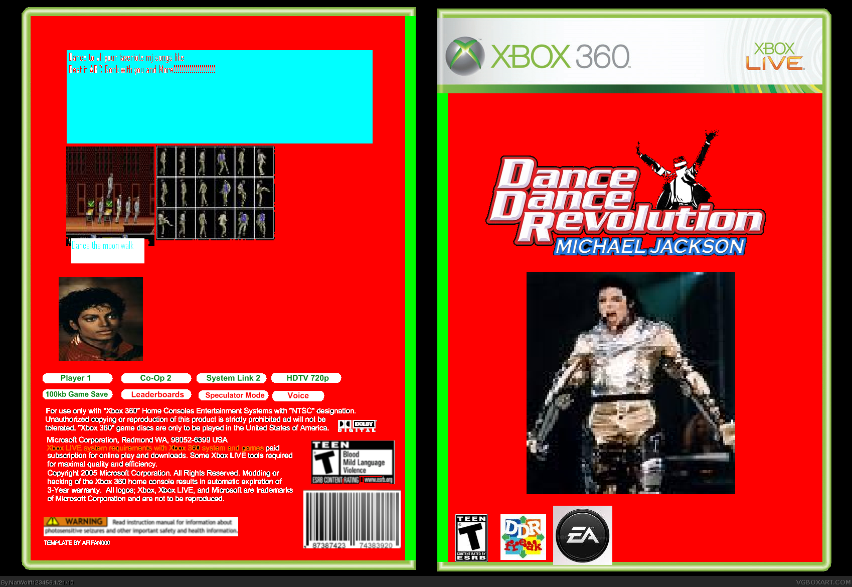 MJ The Game box cover