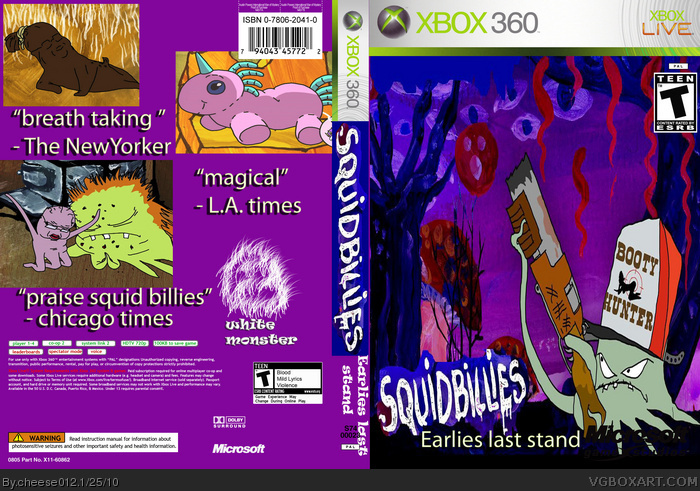 SquidBillies box art cover