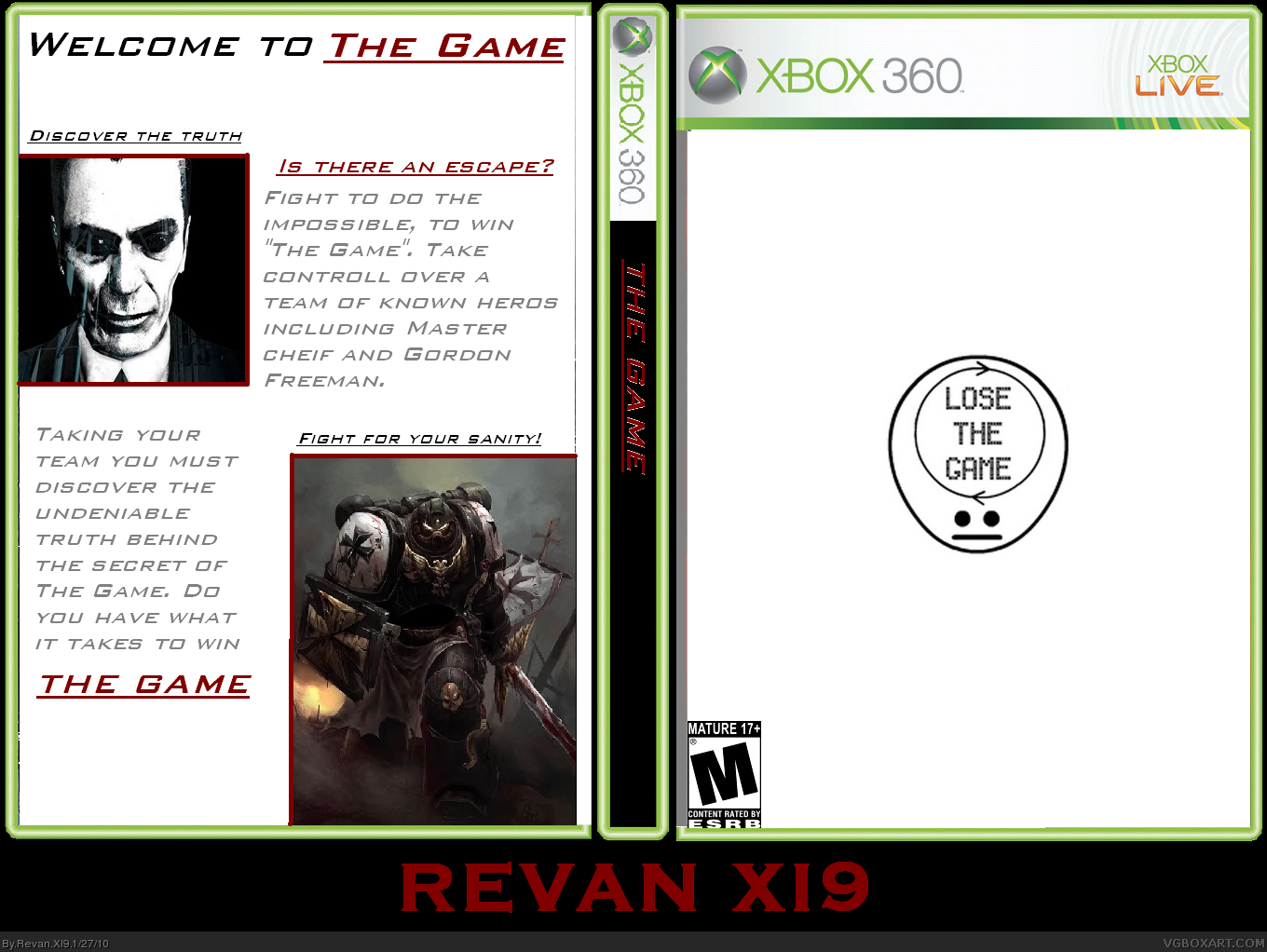 The Game box cover
