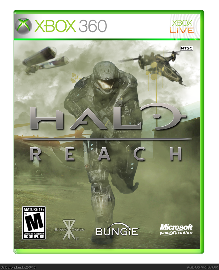 Halo Reach Cover Art