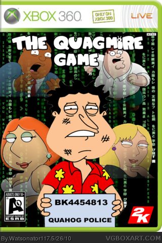 The Quagmire Game box cover