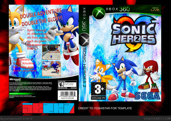 can i play sonic heroes on xbox 360