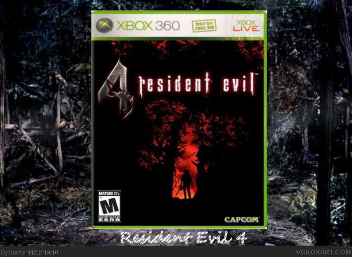 Resident Evil 4 XBOX 360 Edition Xbox 360 Box Art Cover by ...