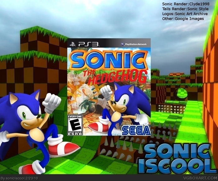 Sonic The Hedgehogs Remake Xbox 360 Box Art Cover By Soniciscool