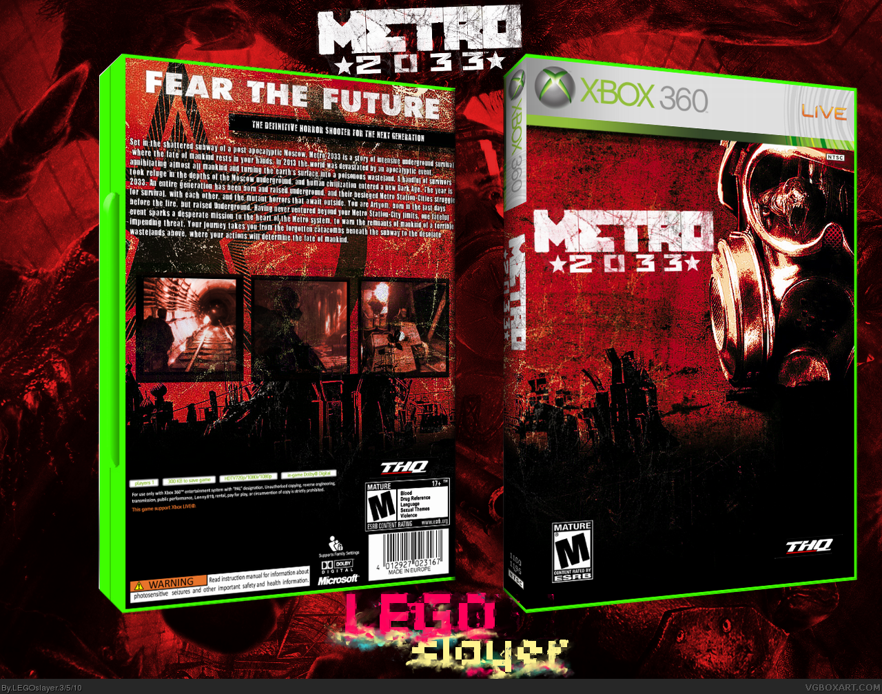 Metro 2033 box cover