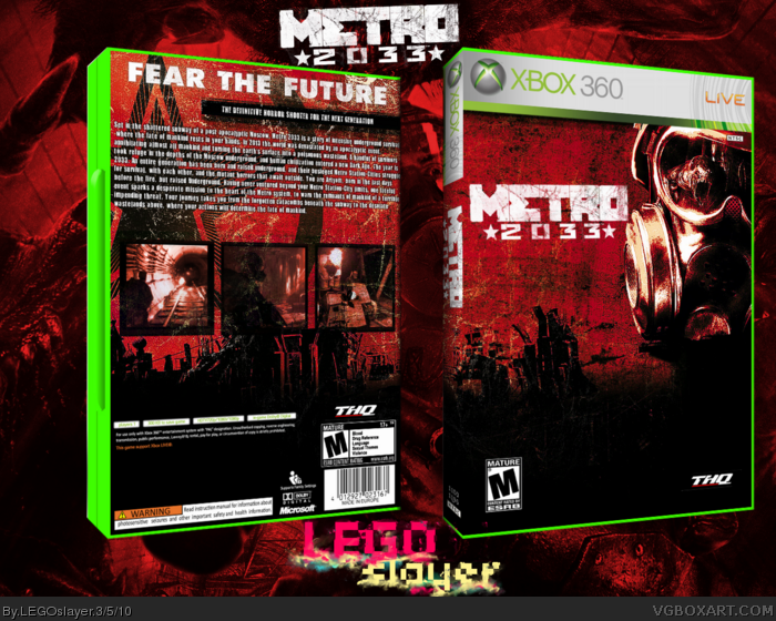 Metro 2033 box art cover