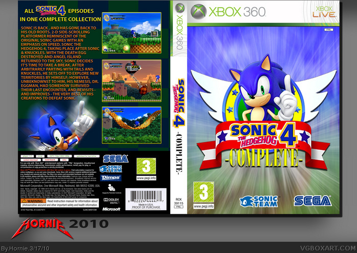 Sonic the Hedgehog 4: Episode II - Gameplay on Xbox 360 [No Commentary] 