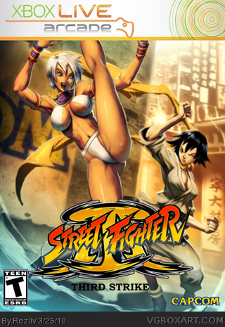 Street Fighter III Third Strike box cover