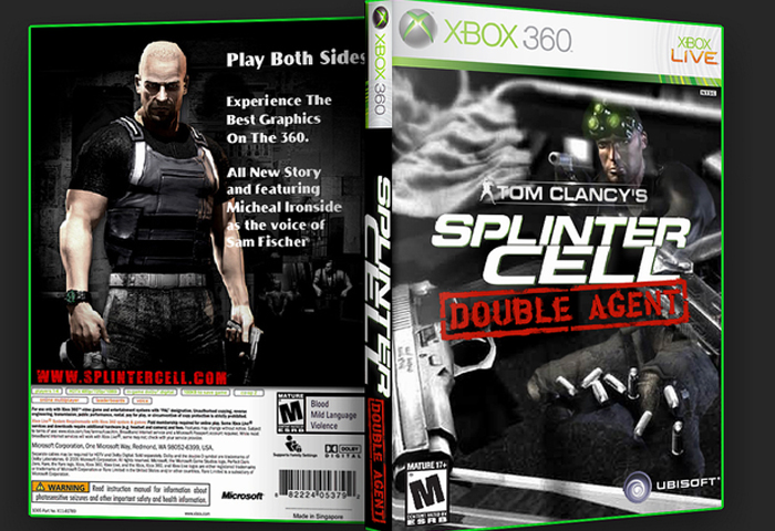 Tom Clancy's Splinter Cell: Double Agent • Xbox 360 – Mikes Game Shop