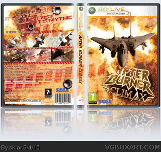 After Burner Climax box art cover