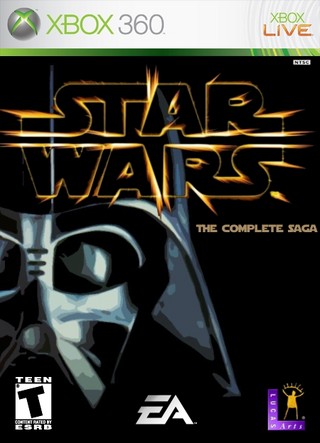 Star Wars: The complete saga box cover