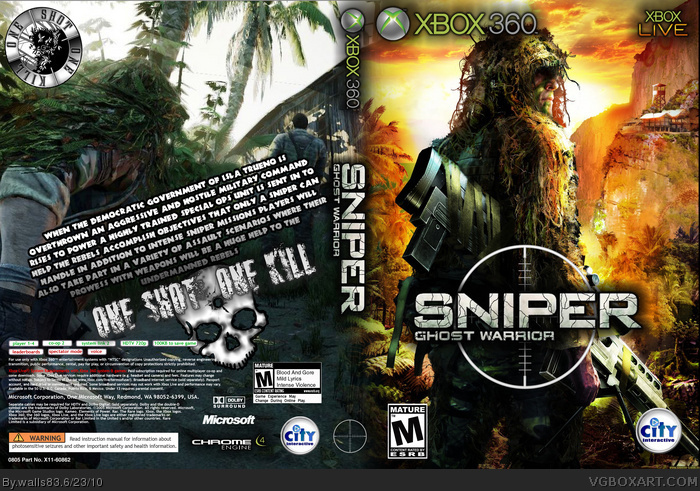 Sniper: Ghost Warrior box art cover