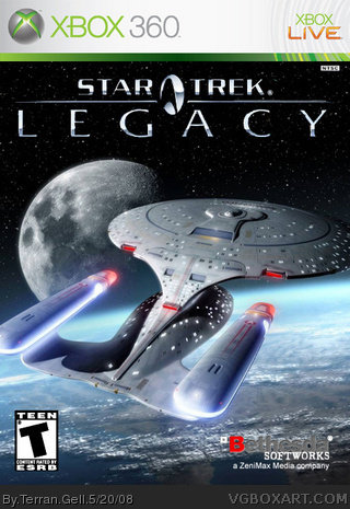 Star Trek Legacy box cover