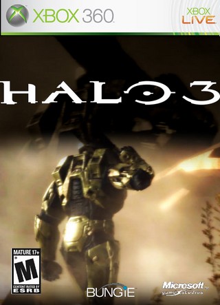 Halo 3 Xbox 360 Box Art Cover by Oversoul