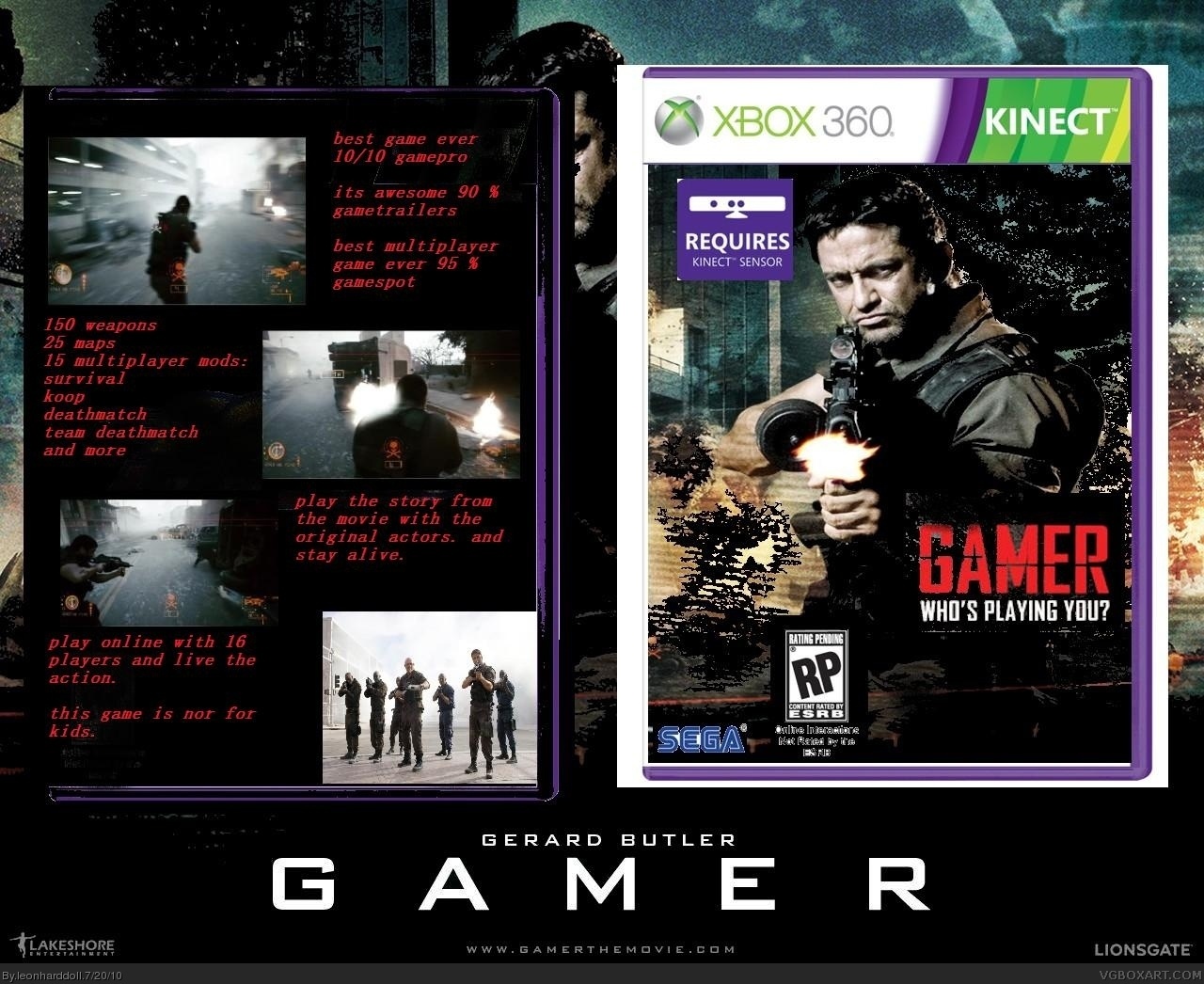 gamer box cover