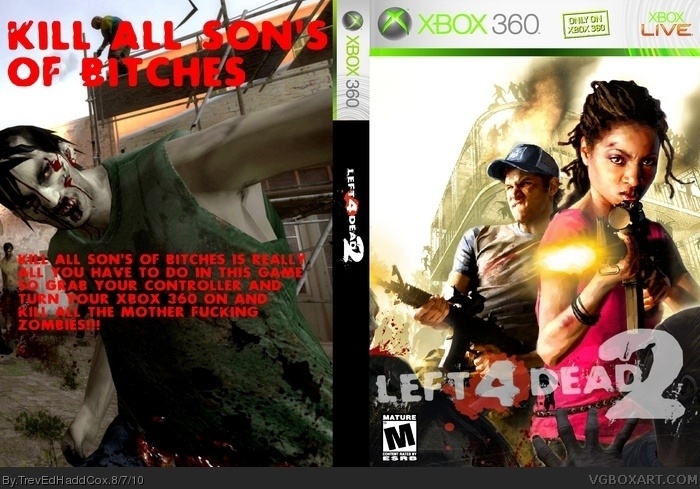 Game Cover - XBOX 360 - Left 4 Dead 2 by RaaTomazini on DeviantArt