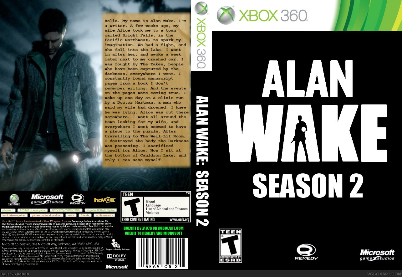 alan wake 2 release date 2011
