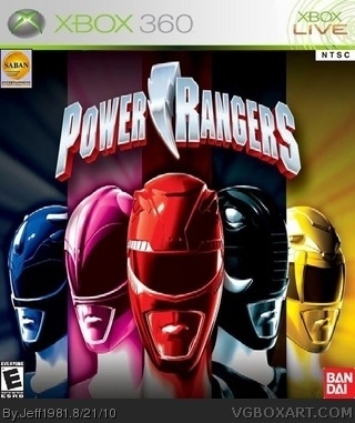 power rangers xbox 360