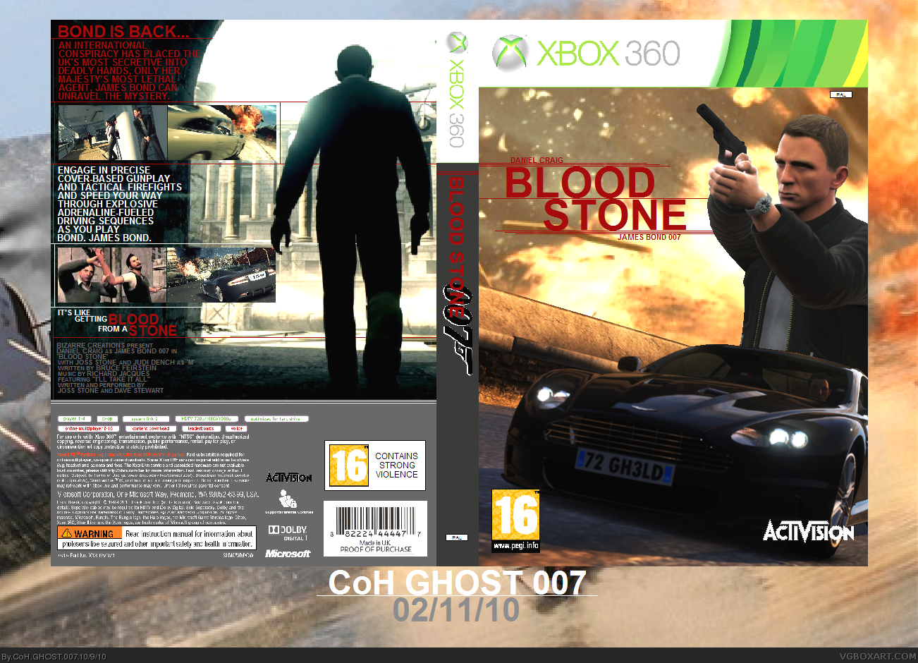 007: Blood Stone box cover