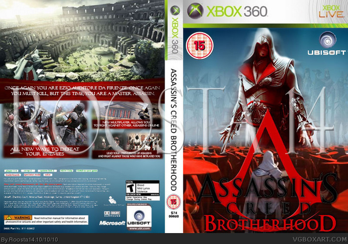 assassin's creed brotherhood xbox 360