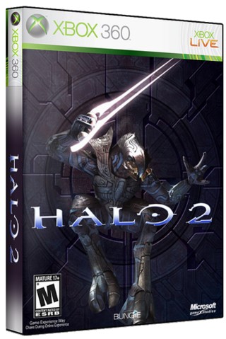 Halo 2 Xbox 360 Box Art Cover by LnknPrkDude