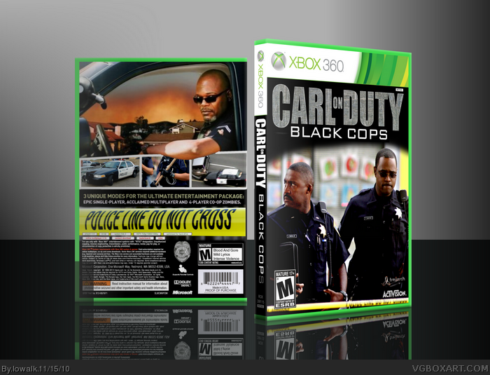 Carl On Duty: Black Cops box art cover