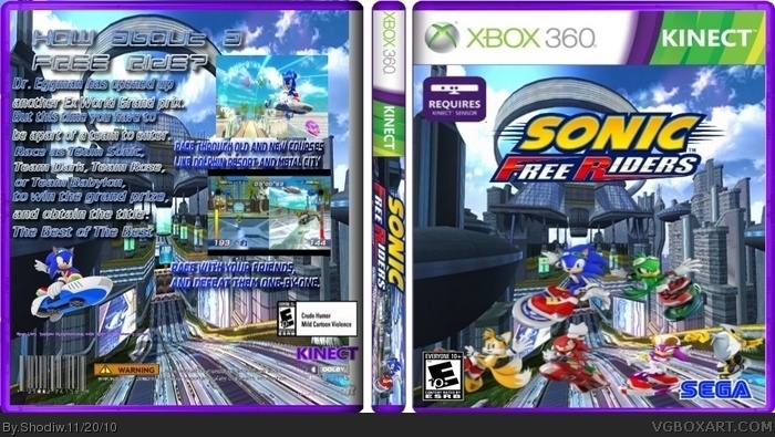 free download sonic free riders xbox 360