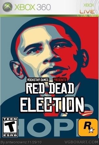 Red Dead Election box cover