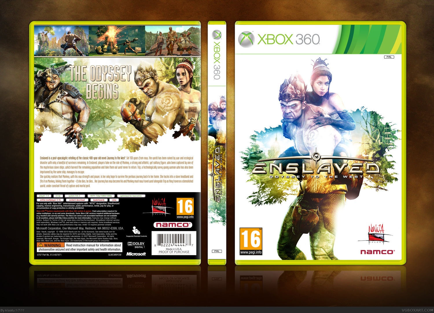 Enslaved: Odyssey to the West box cover