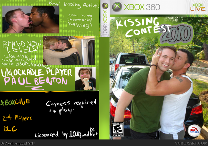 Kissing Contest 2010 box art cover
