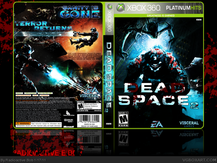 Dead Space 2 Xbox 360 EA-2271 Russia — Complete Art Scans : Free Download,  Borrow, and Streaming : Internet Archive