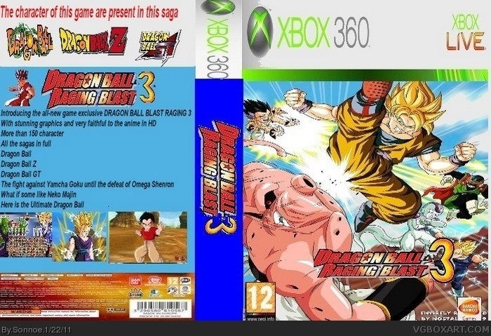 when does dragon ball z raging blast 3 come out