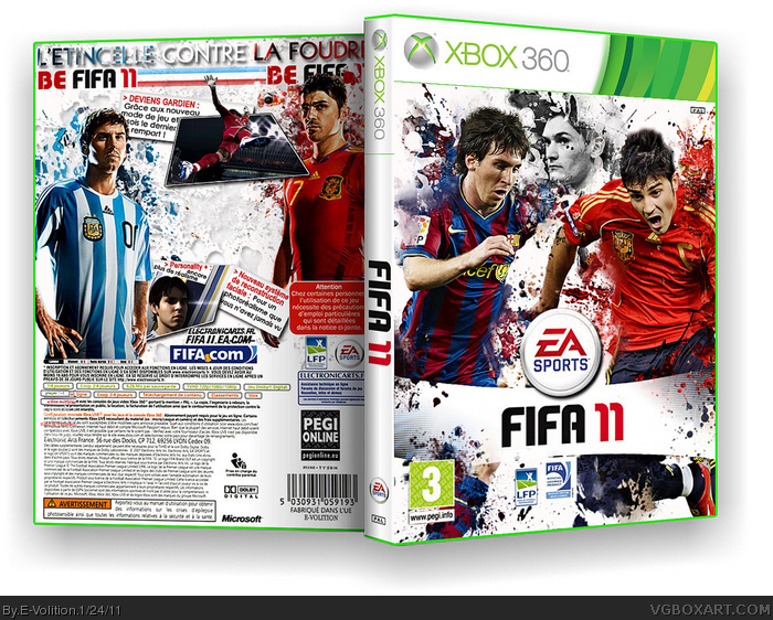 Fifa 11 box art cover